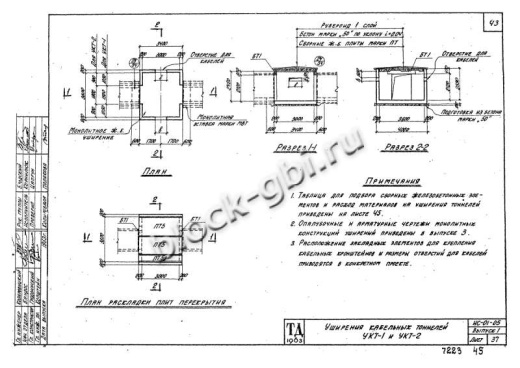 Балка тоннелей БТ 4