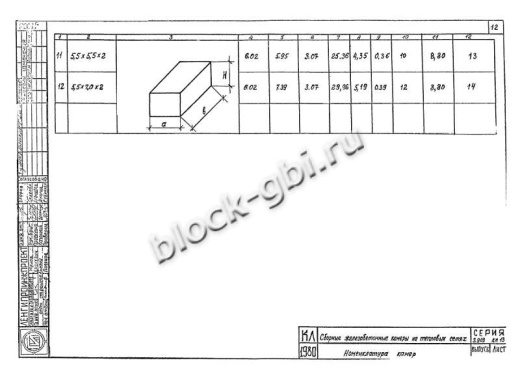 Камера тепловая футерованная ТК 5.5-7.0-2.0-фут