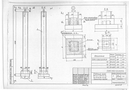 Стойка анкера СА-4,5-2 Стойка анкера СА-4,5-2
