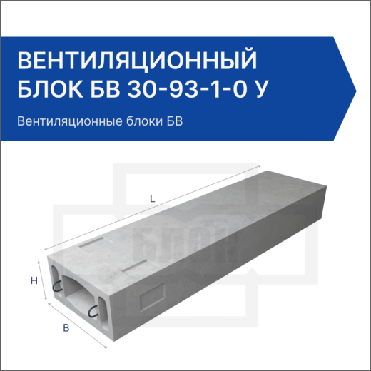 Вентиляционный блок БВ 30-93-1-0 у Вентиляционный блок БВ 30-93-1-0 у