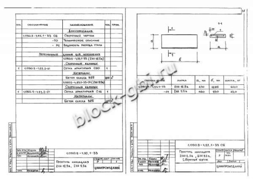 Накладная проступь 2ЛН 12.5в