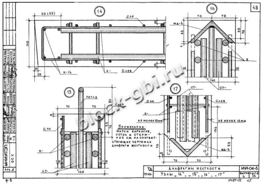 Диафрагма жесткости В-28-38п