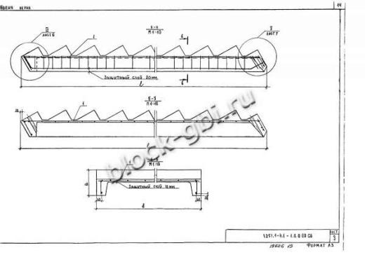 Лестничный марш 2ЛМФ 42.15.18-5-1