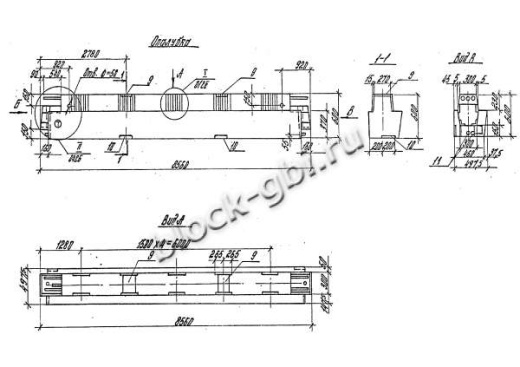Ригель 1РОП 6.86-Ф