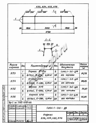 Плита ПРС 68.15-13