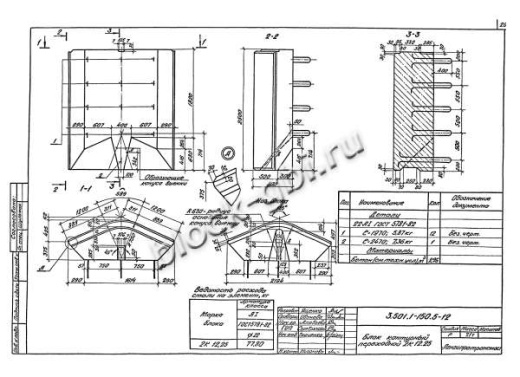 Блок контурный переходной 2К12.25