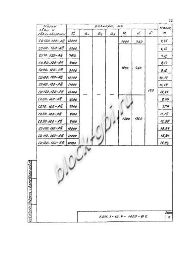Свая СО 120.120 Свая СО 120.120