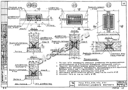 Диафрагма жесткости В-28-38п