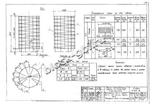 Колодец футерованный ВД-8-фут