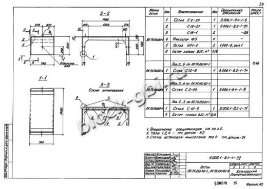 Лоток ЛК 75.150.60-9