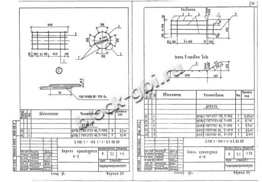 Фундамент ТС-60-4,5 Фундамент ТС-60-4,5