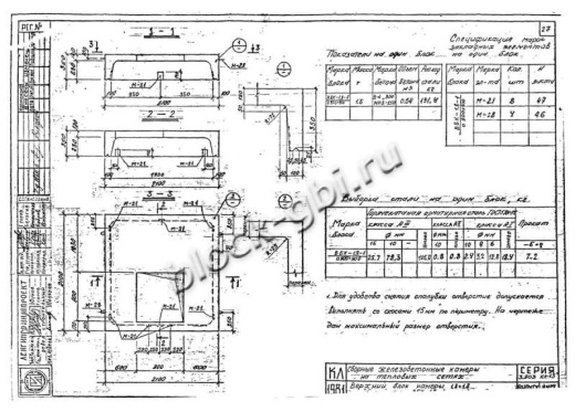 Верхний блок камеры тепловой ВБК 1.8-1 900х900