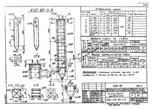 Фундамент АФ4