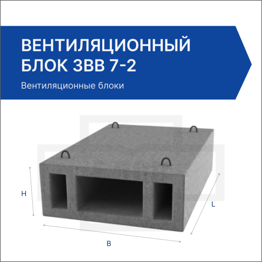 Вентиляционный блок 3ВВ 7-2