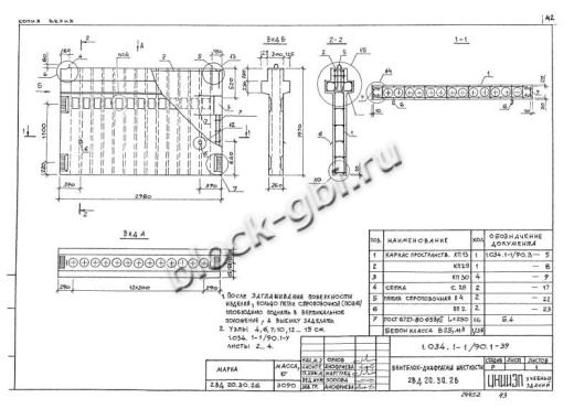 Вентиляционный блок-диафрагма 2ВД 20.30.26 Вентиляционный блок-диафрагма 2ВД 20.30.26