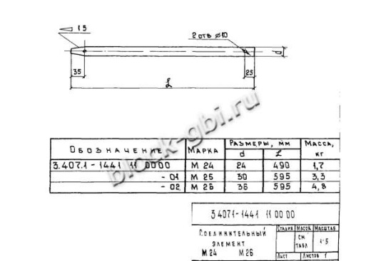 Фундамент Ф2.7х3.5-4