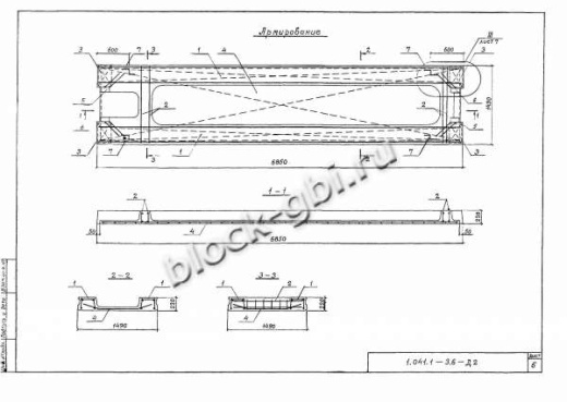 Плита ПРС 68.15-13